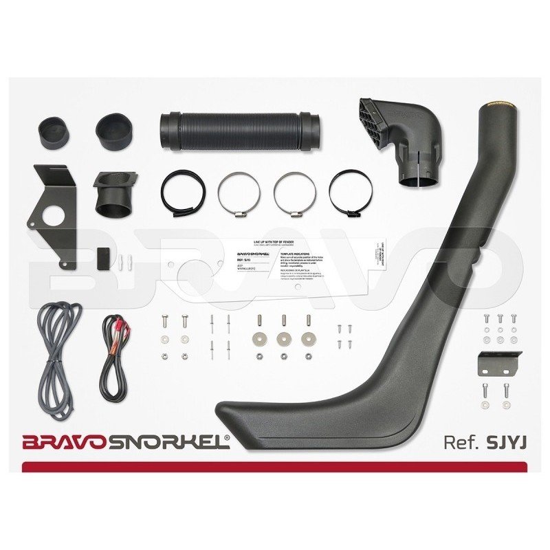 Snorkel Kit For 1999-2006 Jeep Wrangler TJ/YJ - Off-Road Ram Air Intake System
