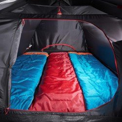 Arpenaz camping tent fresh black xl 3 people